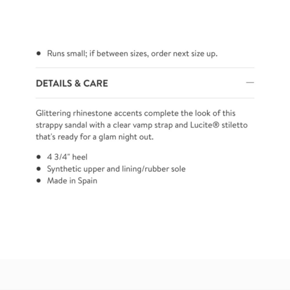 New! GOOD AMERICAN Crystal Crush Lucite Sandal Heels Gold Clear size 8.5 - Picture 10 of 10